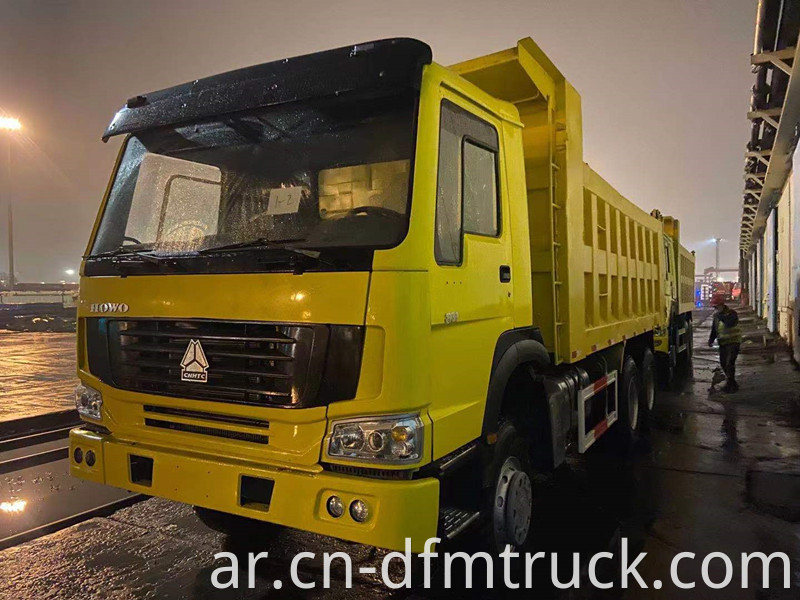 6X4 refurbished dump trucks (5)_